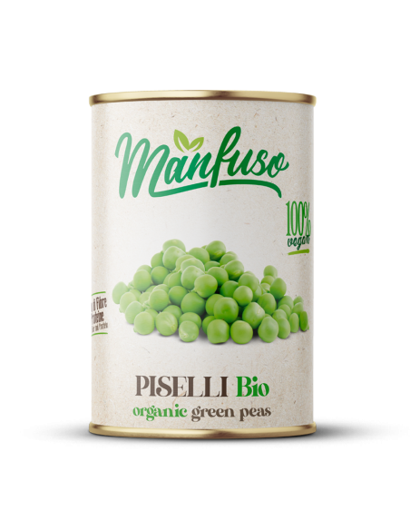 Piselli Lessati BIO 500 gr